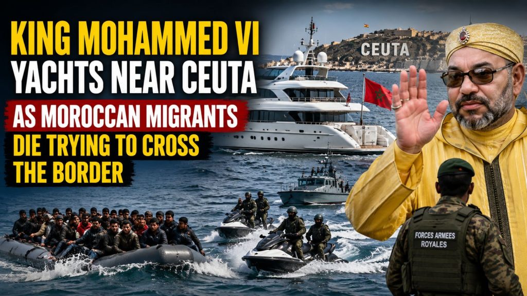 Mohammed VI Sails His Yacht Off Ceuta in Waters Still Holding Bodies of 141 Citizens Who Tried to Flee His Kingdom