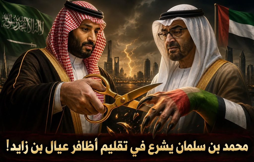 محمد بن سلمان يشرع في تقليم أظافر عيال بن زايد !