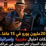 20 مليون يورو في 15 عامًا.. شبكات احتيال مغربية وإسرائيلية تستنزف السياح الفرنسيين في مراكش!