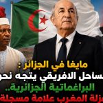 مايغا في الجزائر : الساحل الأفريقي يتجه نحو البراغماتية الجزائرية.. عزلة المغرب علامة مسجلة!
