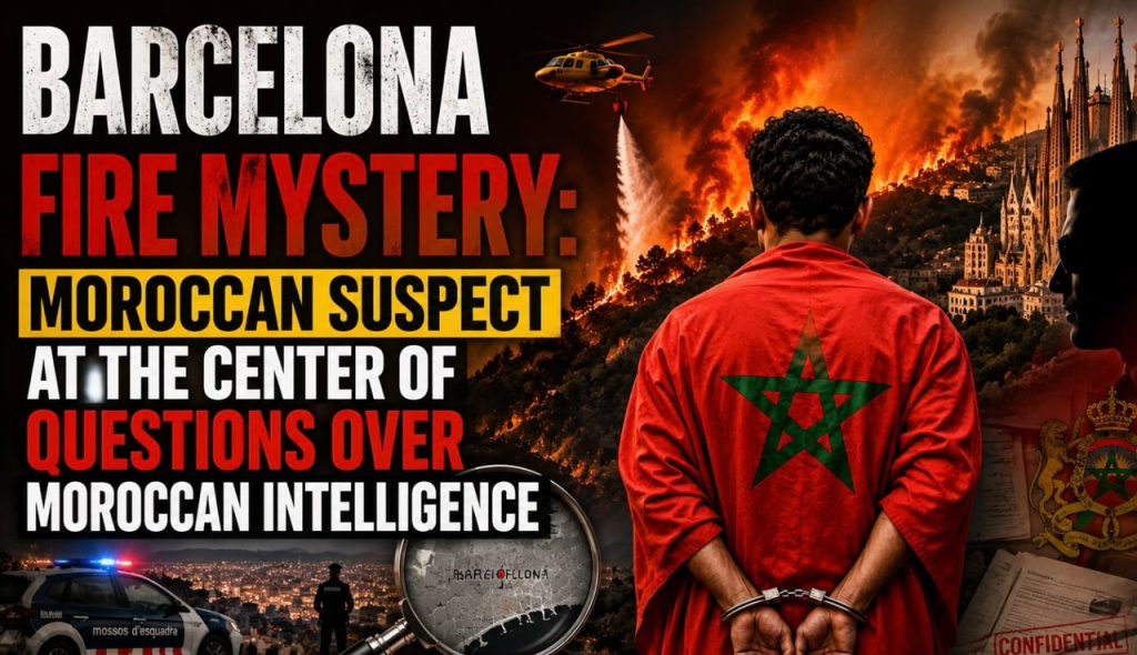 Barcelona Fire Mystery: Moroccan Suspect at the Center of Questions Over Moroccan Intelligence