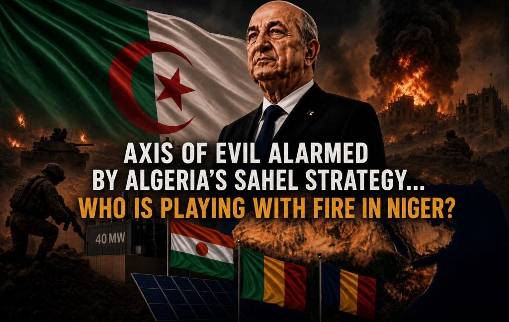 Axis of Evil Alarmed by Algeria’s Sahel Strategy… Who Is Playing with Fire in Niger?