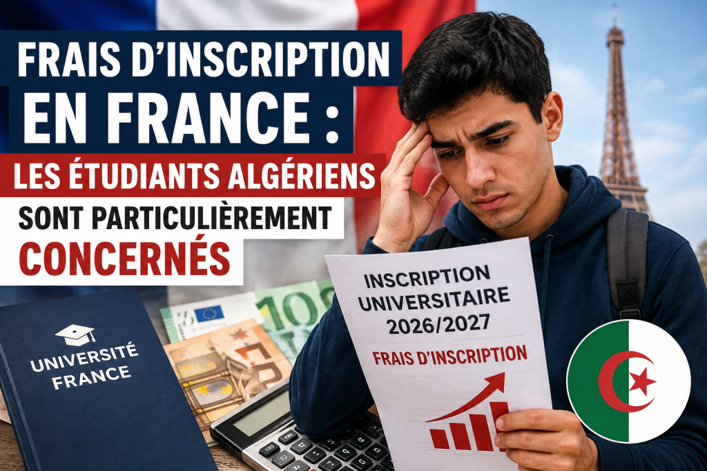 Frais d’inscription en France : les étudiants algériens particulièrement concernés par la hausse