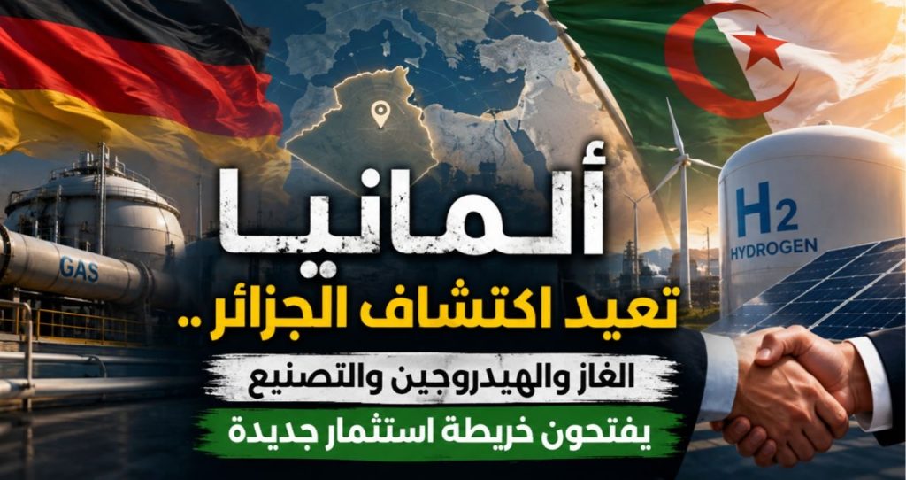 ألمانيا تعيد اكتشاف الجزائر.. الغاز والهيدروجين والتصنيع يفتحون خريطة استثمار جديدة