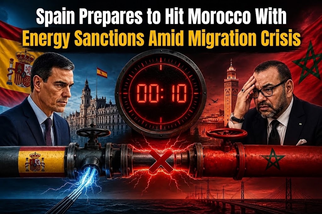 Spain Prepares to Hit Morocco With Energy Sanctions Amid Migration Crisis