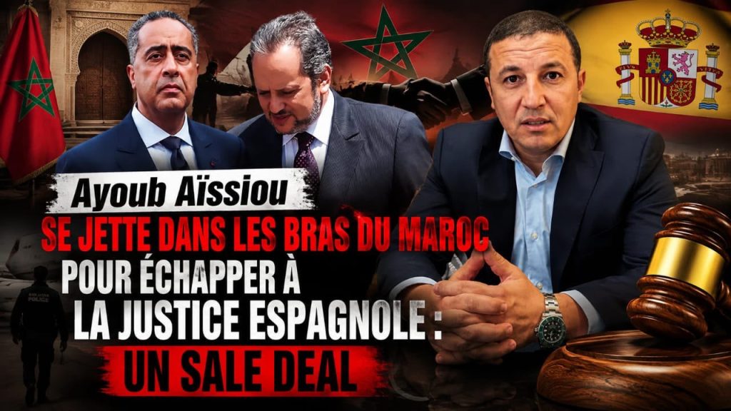Aïssiou se jette dans les bras du Maroc pour échapper à la justice espagnole… un sale deal