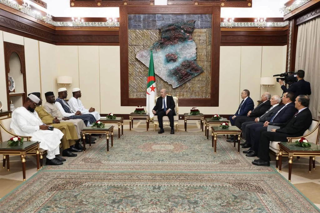 Abdelmadjid Tebboune receives Malian Prime Minister Abdoulaye Maiga