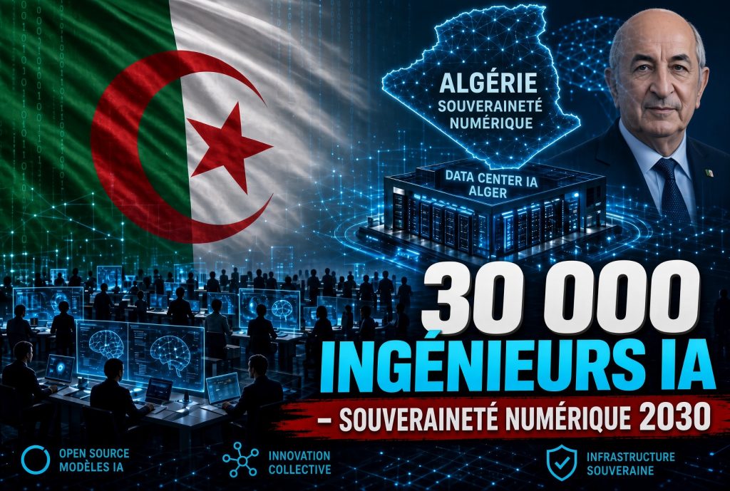 30 000 ingénieurs et des données hébergées en Algérie : Tebboune veut faire de l’IA un levier de souveraineté