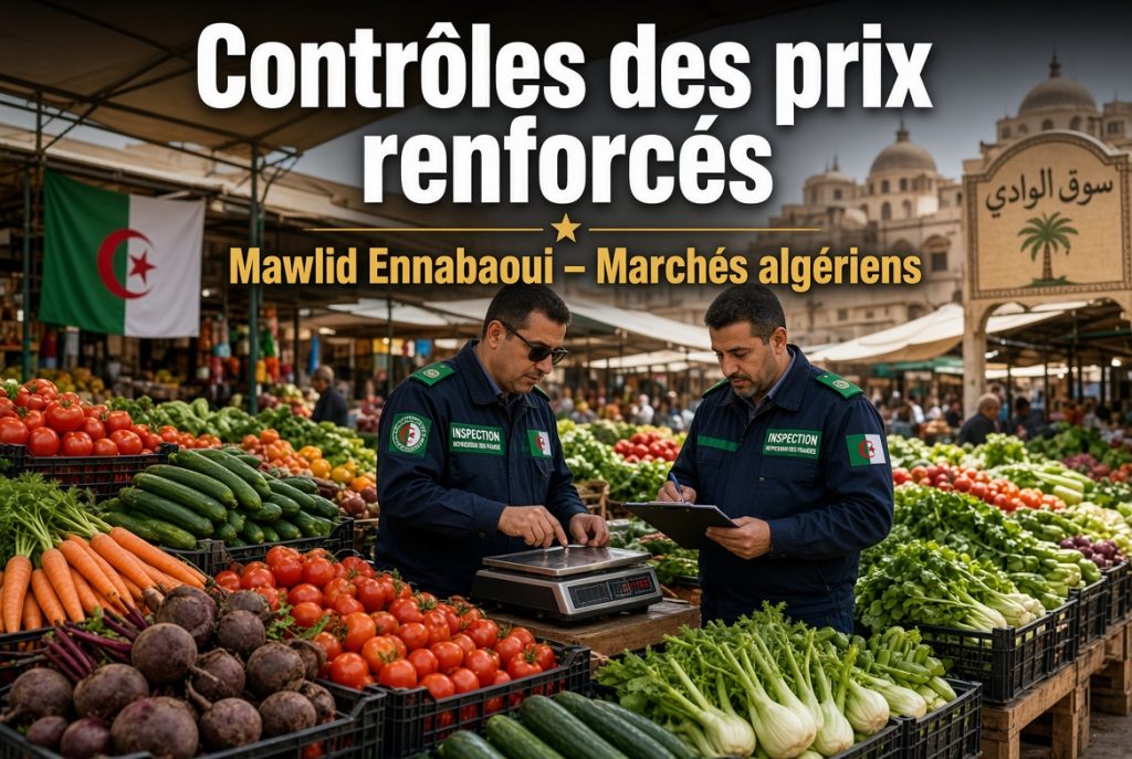 Mouloud Ennabaoui : les contrôles des prix renforcés à travers les marchés algériens