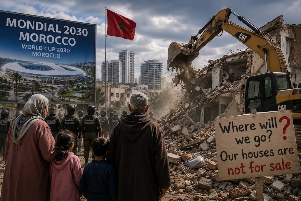 The Dark Side of Morocco’s 2030 World Cup: Homes Razed, Citizens Displaced