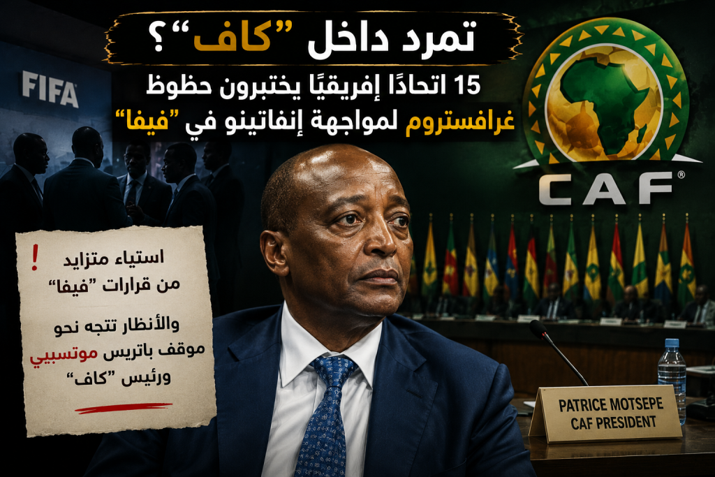 إفريقيا تتمرد وعرش إنفانتينو يتزحزح!