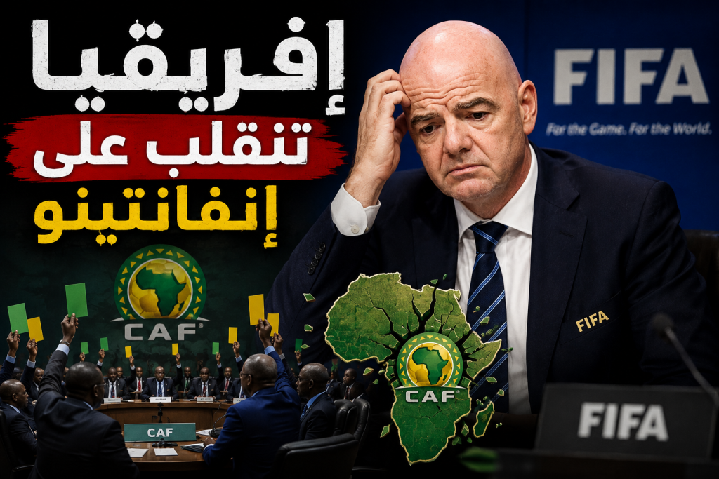 إفريقيا تتمرد وعرش إنفانتينو يتزحزح!