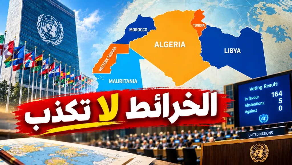 الخرائط لا تكذب ( مقال رأي )