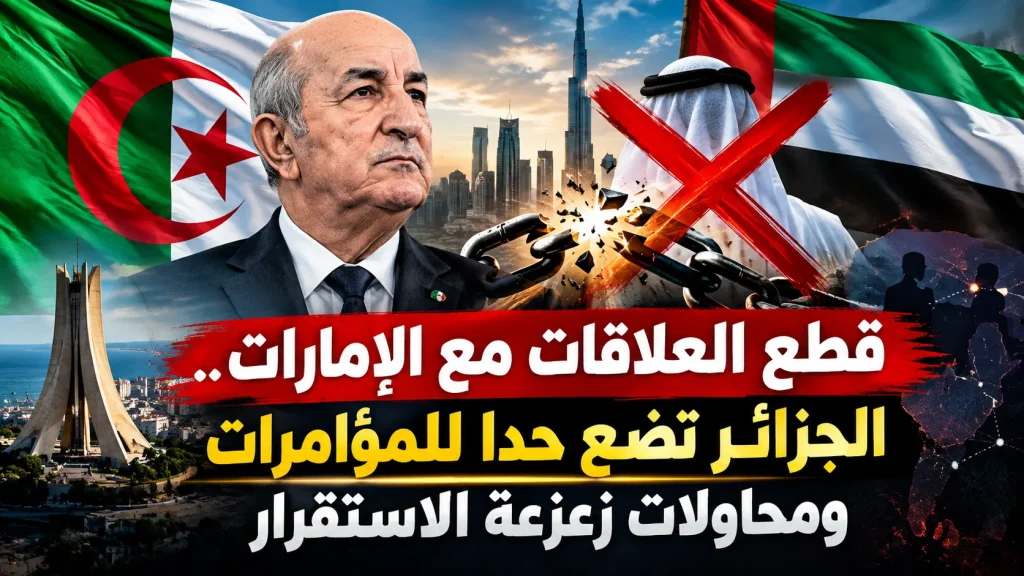 عمار بلاني: أبو ظبي دولة “حارقة ومفترسة تزدهر على الفوضى” ولهذا السبب قطعت الجزائر علاقاتها مع الإمارات!