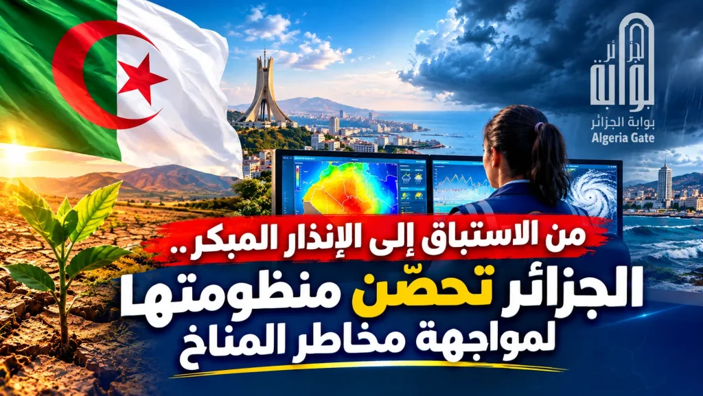 من الاستباق إلى الإنذار المبكر.. الجزائر تحصّن منظومتها لمواجهة مخاطر المناخ