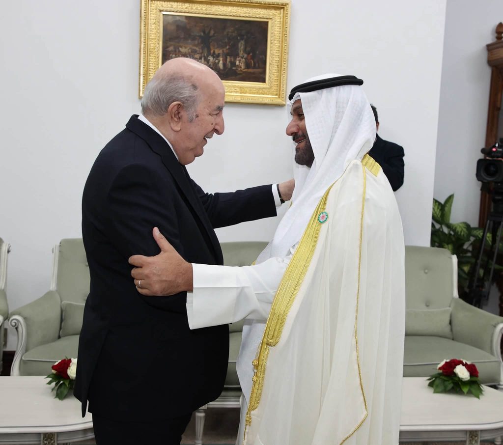 Le Président de la république recoit le secrétaire générale le l’OPEP au palais d’El Mouradia