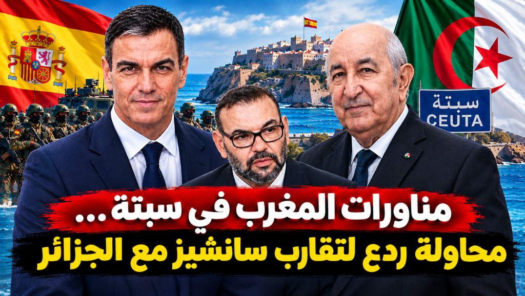الاستخبارات العسكرية الإسبانية : أزمة سبتة ارتبطت بزيارة سانشيز للجزائر مع تراخٍ متعمد من “المخزن”