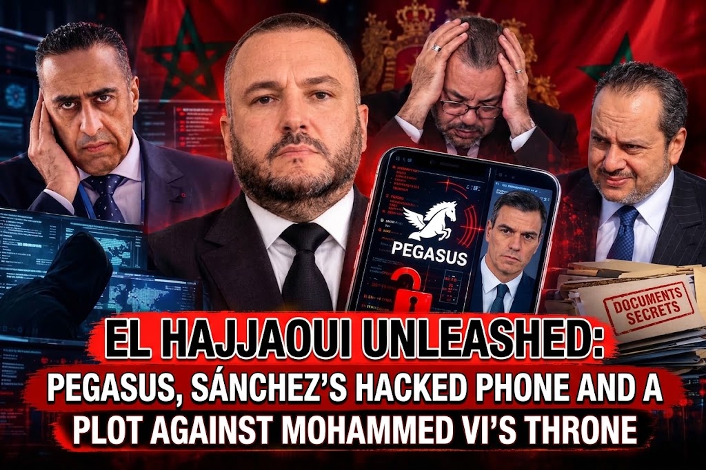 El Hajjaoui Unleashed: Pegasus, Sánchez’s Hacked Phone and a Plot Against Mohammed VI’s Throne
