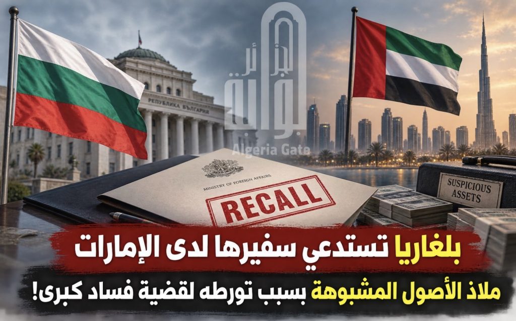بلغاريا تستدعي سفيرها لدى الإمارات على خلفية تورطه في قضية فساد كبرى !