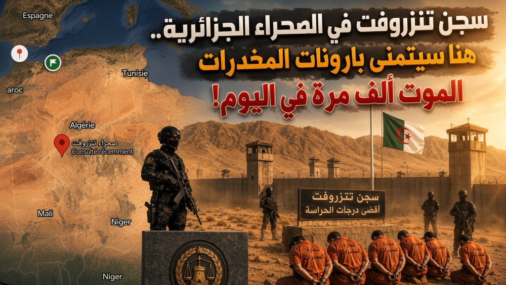 ألكاتراز الجزائر.. سجن لبارونات المخدرات في صحراء الموت تجاوبا مع مطلب شعبي!
