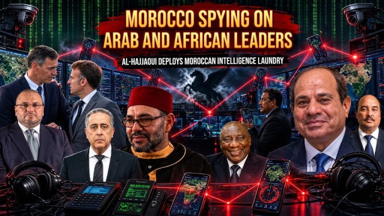 Morocco Spied on Arab and African Presidents! Mehdi El Hajjawi Airs Moroccan Intelligence’s Dirty Laundry