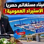الرئيس تبون يأمر بتخصيص ميناء مستغانم حصريا لعمليات الاستيراد العمومية!