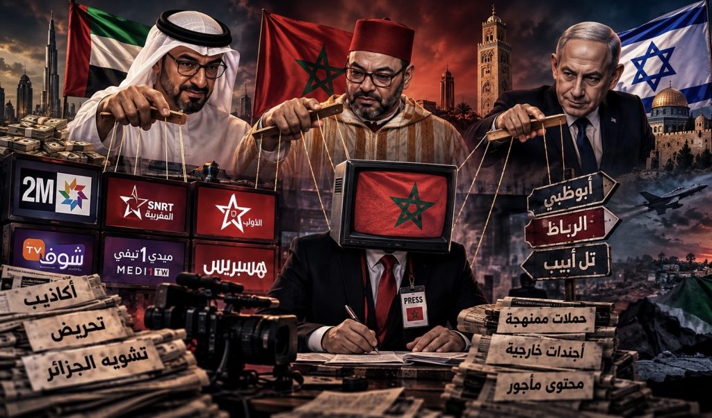 أبوظبي تدفع والرباط تشوّه.. حرب إعلامية مأجورة لتسميم صورة الجزائر!