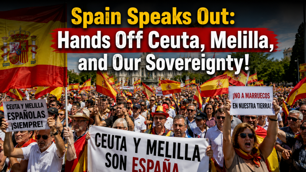 Spain Speaks Out: Hands Off Ceuta, Melilla, and Our Sovereignty!