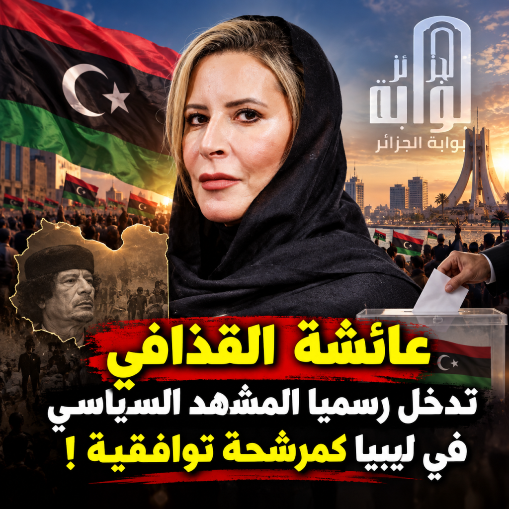 عائشة القذافي تدخل رسميا المشهد السياسي في ليبيا كمرشحة توافقية!
