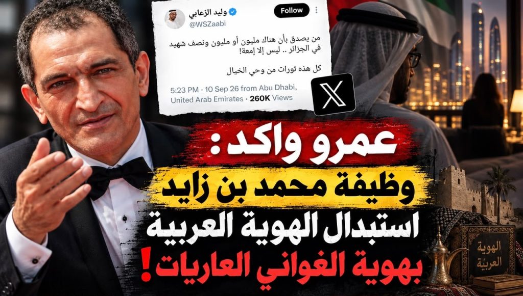ممثل مصري شهير يقصف الإمارات ويخرس مرتزقة محمد بن زايد!