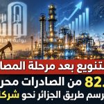 التنويع بعد مرحلة المصانع.. 82.6% من الصادرات محروقات.. دراسة ترسم طريق الجزائر نحو شركات عالمية