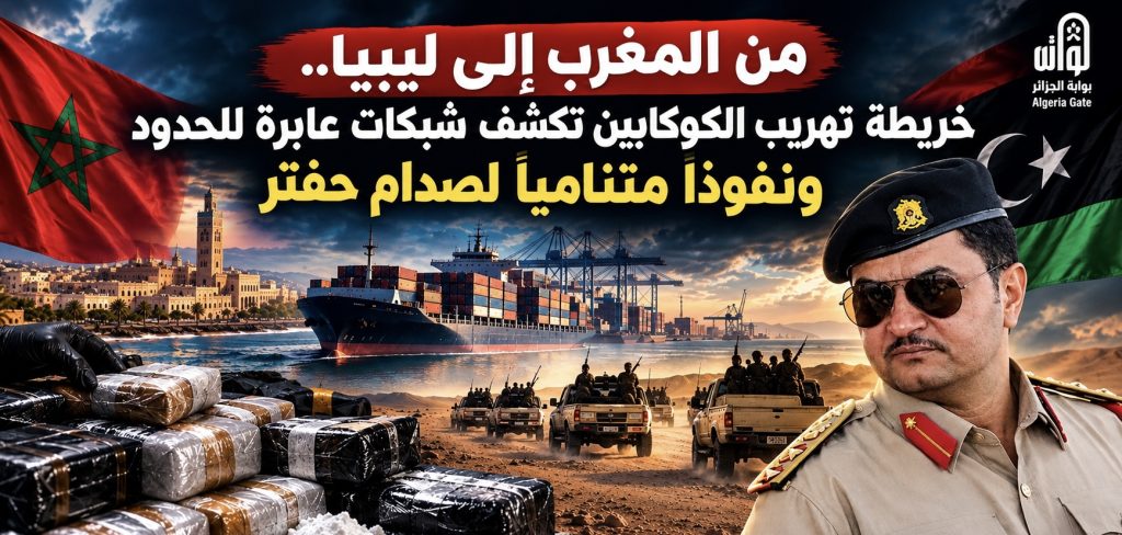 من المغرب إلى ليبيا.. خريطة تهريب الكوكايين تكشف شبكات عابرة للحدود ونفوذاً متنامياً لصدام حفتر