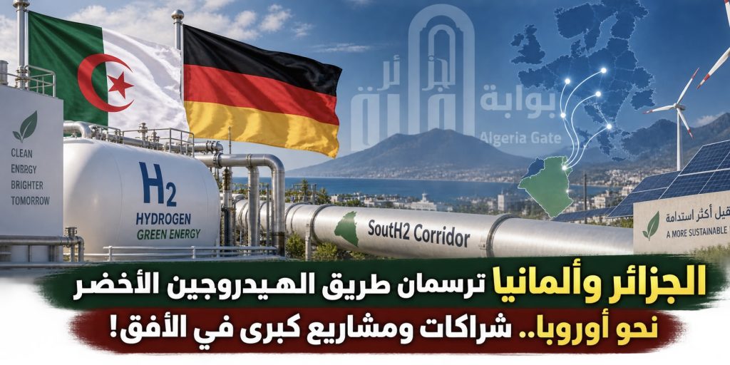 الجزائر وألمانيا ترسمان طريق الهيدروجين الأخضر نحو أوروبا.. شراكات ومشاريع كبرى في الأفق!