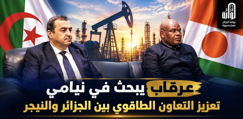 عرقاب يبحث في نيامي تعزيز التعاون الطاقوي بين الجزائر والنيجر