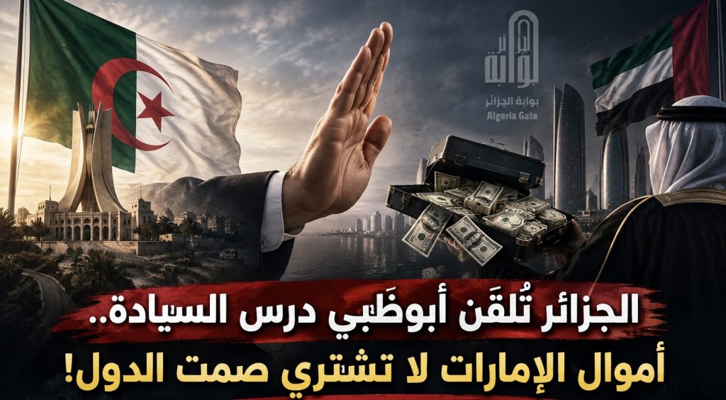 الجزائر تُلقّن أبوظبي درس السيادة.. أموال الإمارات لا تشتري صمت الدول!