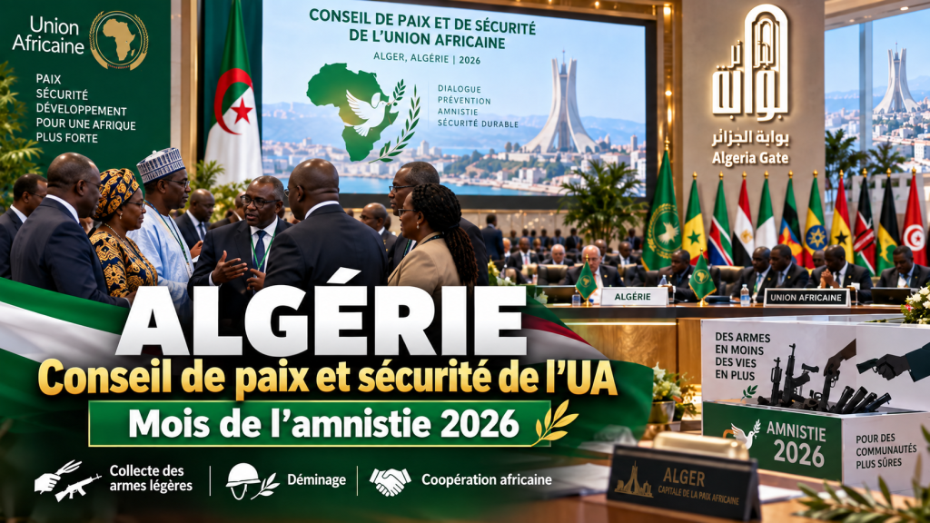 L&rsquo;Algérie accueille le Conseil de paix et de sécurité de l&rsquo;Union africaine pour le Mois de l&rsquo;amnistie 2026