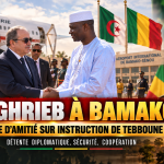 Sifi Ghrieb arrive à Bamako, sur instruction du président Tebboune