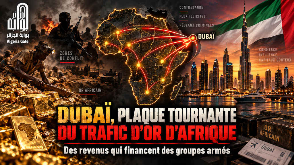 Or africain : Dubaï au cœur d’un système accusé d’alimenter les guerres et de dépouiller le continent
