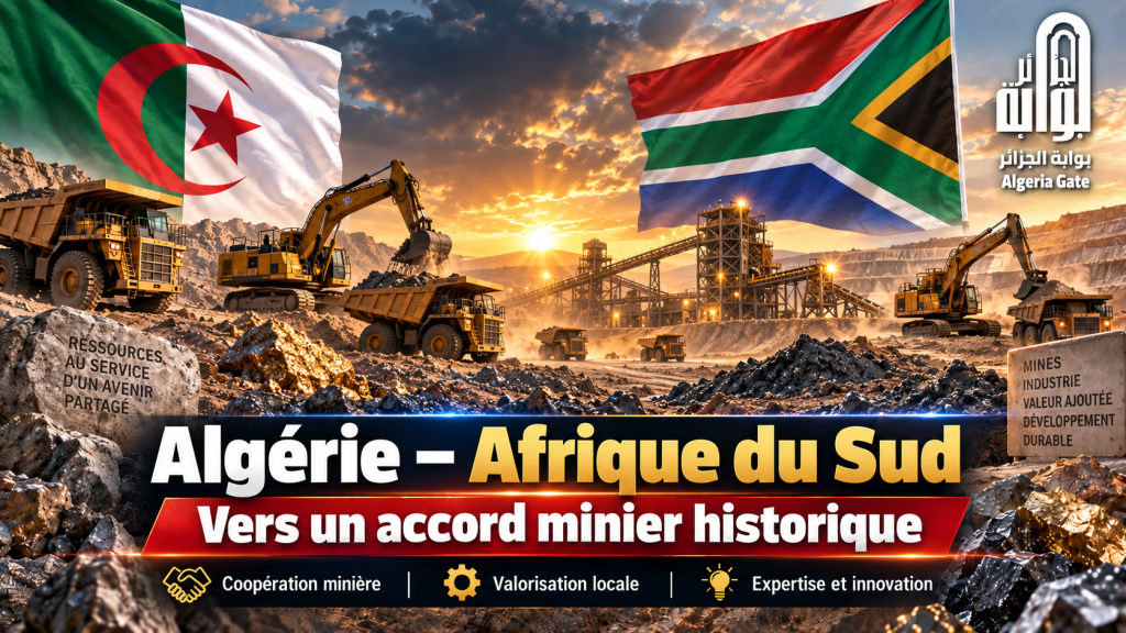 Vers un accord minier historique entre l&rsquo;Algérie et l&rsquo;Afrique du Sud