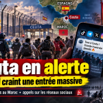 Ceuta : l’Espagne en alerte face à des appels à une nouvelle entrée massive depuis le Maroc