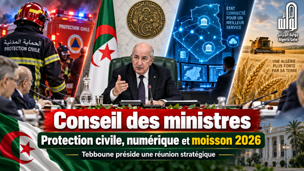 Conseil des ministres : Tebboune examine trois dossiers prioritaires