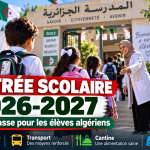 Rentrée scolaire 2026-2027 : retour en classe pour les élèves algériens