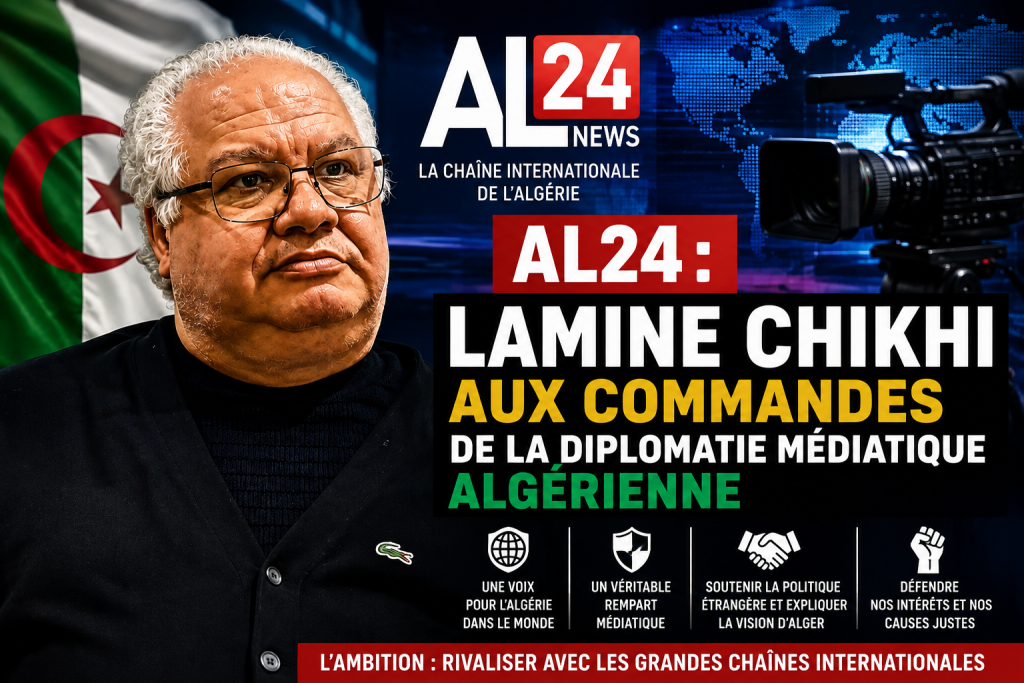 AL24 : Lamine Chikhi aux commandes de la diplomatie médiatique algérienne
