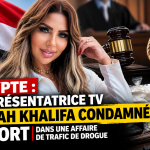 Égypte : la présentatrice TV Sarah Khalifa condamnée à mort dans une affaire de trafic de drogue