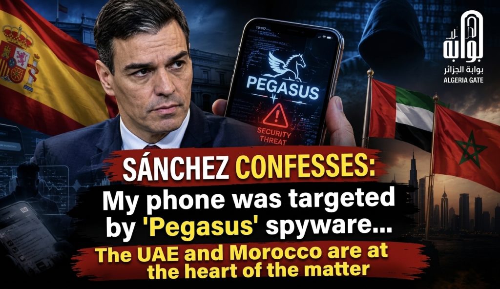 Sánchez Admits: My Phone Was Spied On with the Israeli “Pegasus” Program… UAE and Morocco at the Heart of the Case