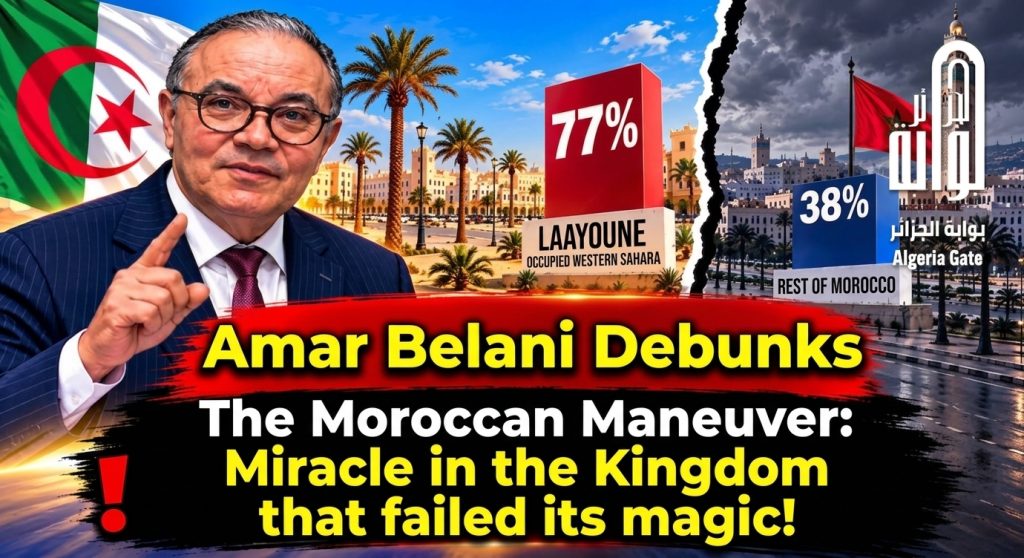 Amar Belani demolishes the Moroccan maneuver: A miracle in a kingdom whose magic has faded!