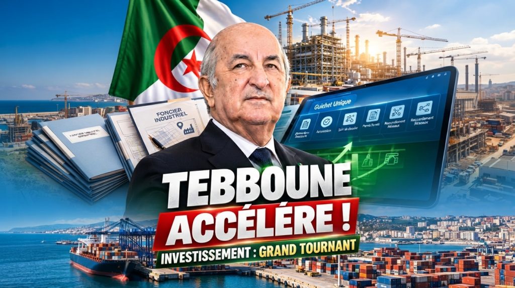 Investissement : Tebboune exige la pleine opérationnalité du Guichet unique avant fin septembre