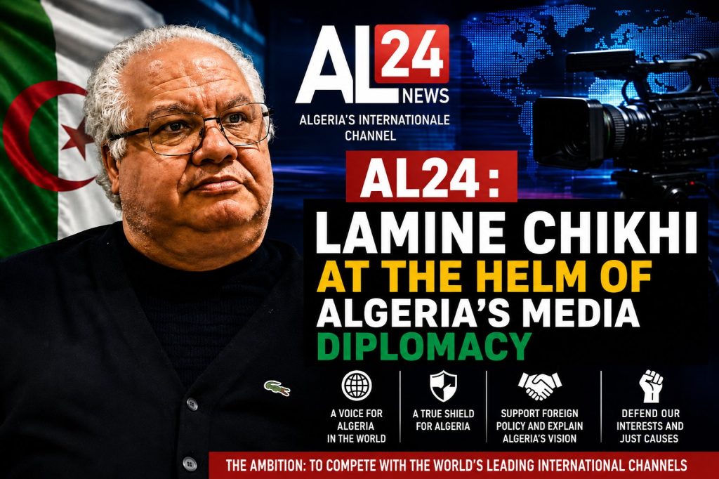 AL24: Lamine Chikhi at the helm of Algerian media diplomacy
