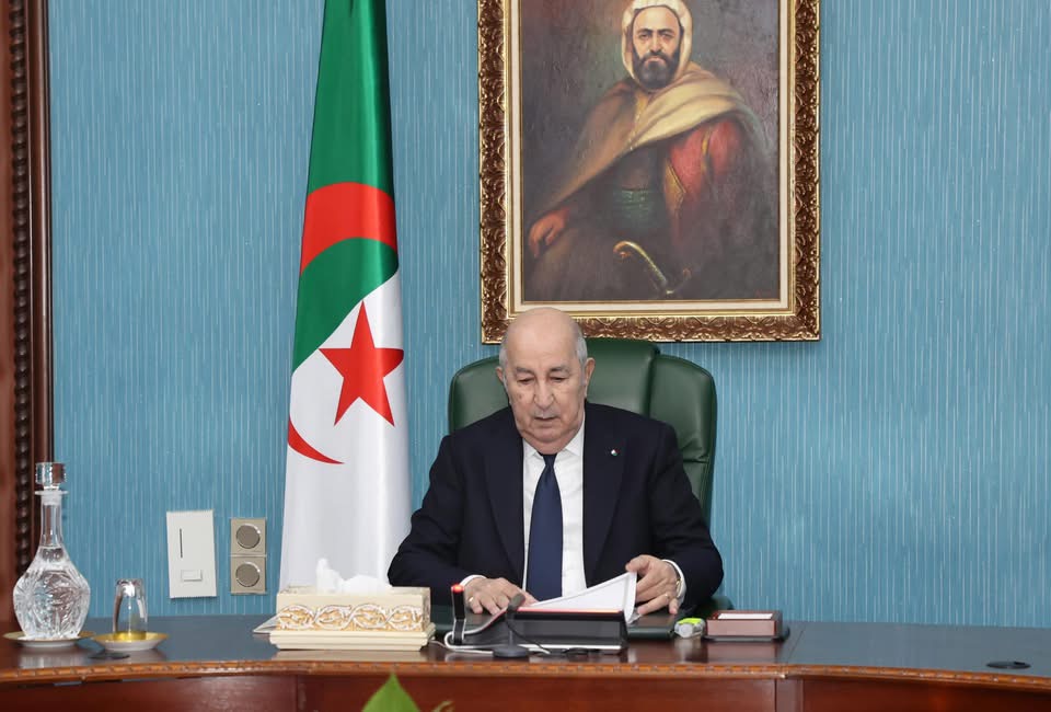 President Tebboune Chairs High Security Council Meeting on Fires, Drug Trafficking and Regional Situation