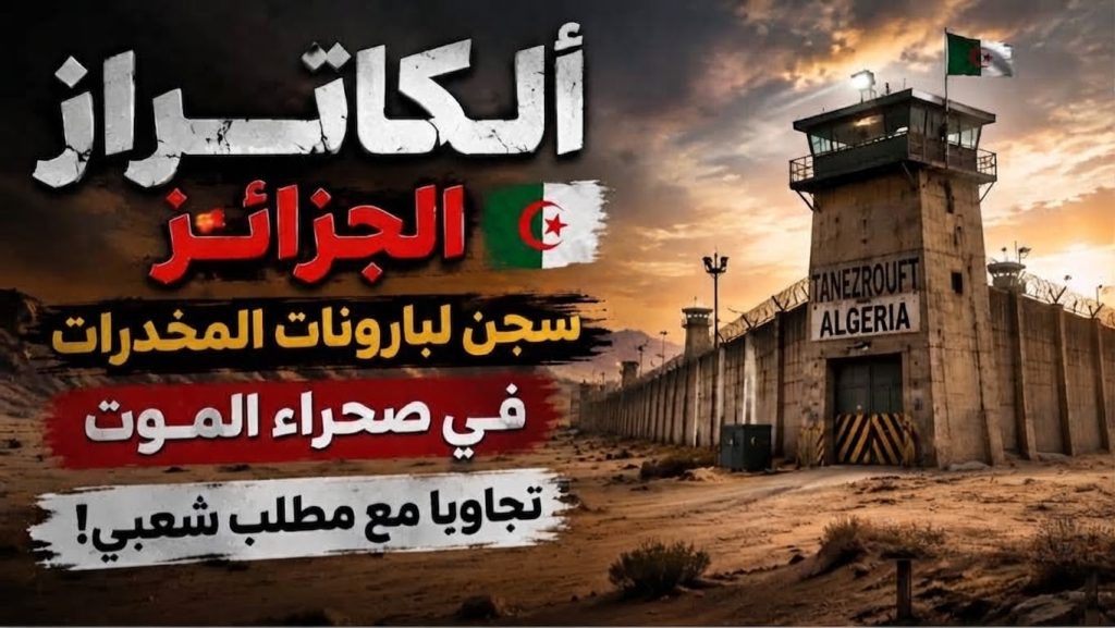 ألكاتراز الجزائر.. سجن لبارونات المخدرات في صحراء الموت تجاوبا مع مطلب شعبي!